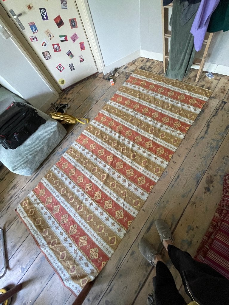 Kleurrijk kleed, Ophalen, 200 cm of meer, Zo goed als nieuw, Rechthoekig