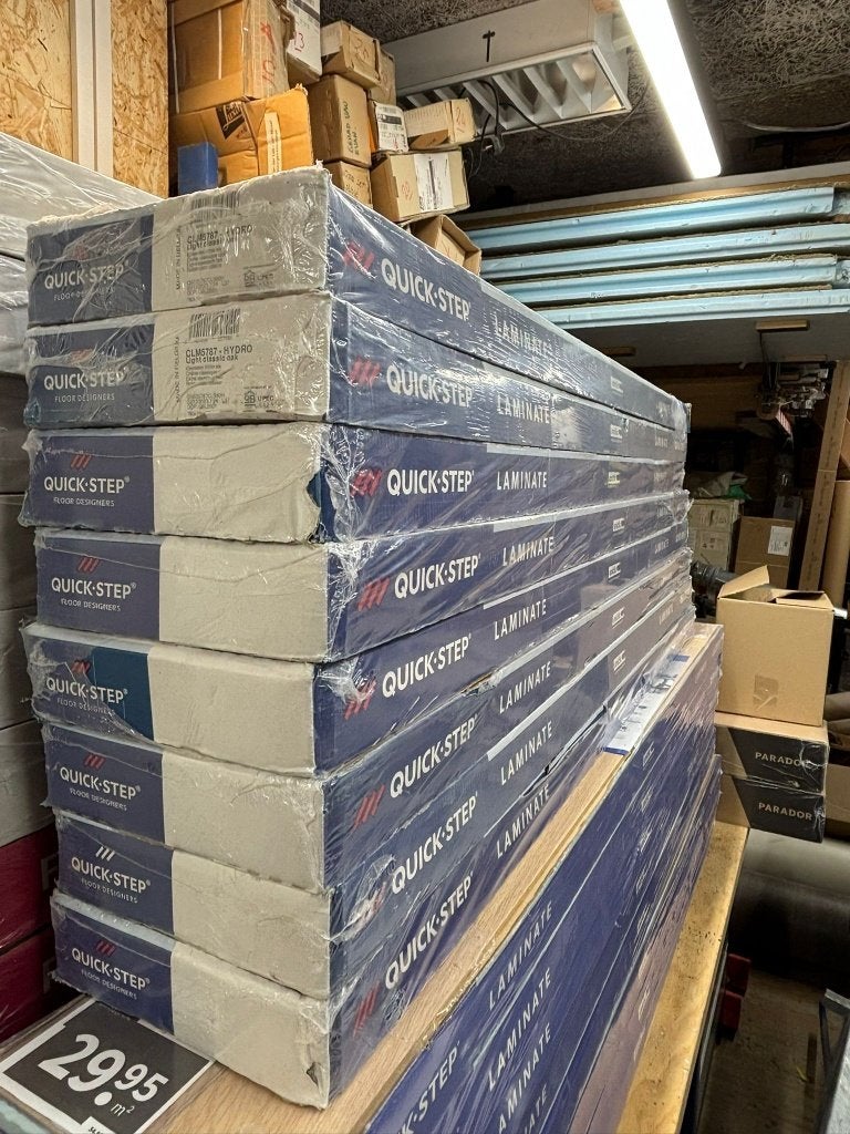 nieuw tapijt vinyl laminaat pvc ondertapijt trapmaantjes, Ophalen, Nieuw, Minder dan 10 m², Vinyl
