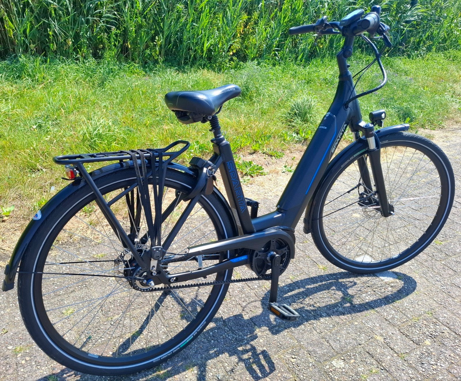 Batavus E-bike, Bosch middenmotor, riemaandrijving ✅️, Ophalen, Gebruikt, Versnellingen, Batavus
