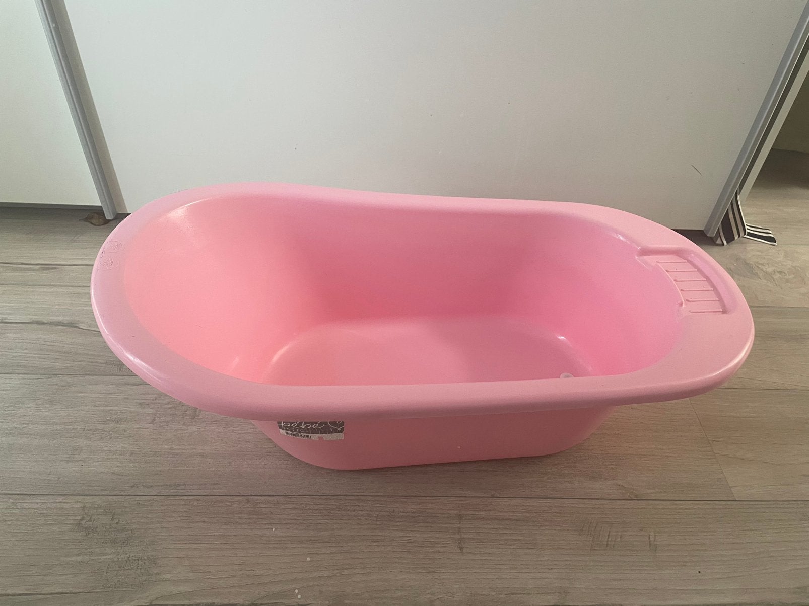 Babybadje roze, Ophalen, Zo goed als nieuw, Badje
