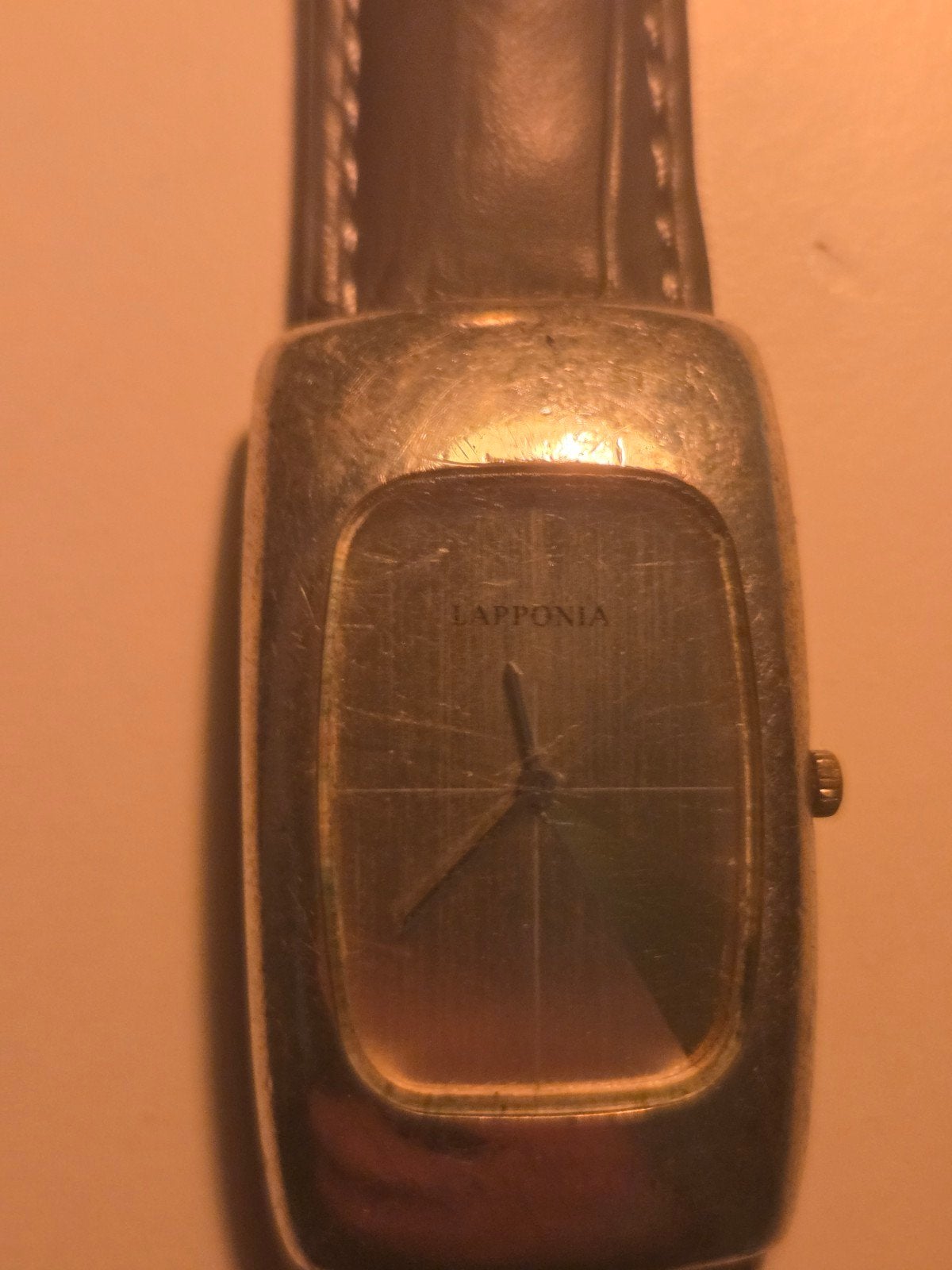 Lapponia horloge zilver, Sieraden, Tassen en Uiterlijk, Overige merken, Polshorloge, Zilver, 1960 of later