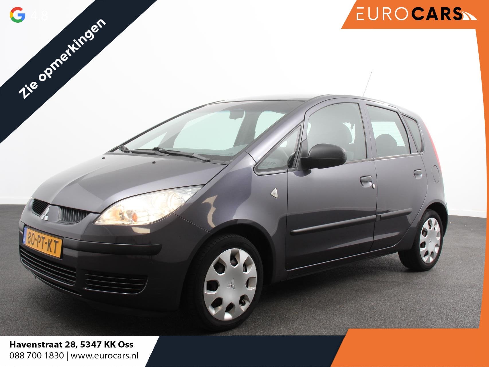 Mitsubishi Colt 1.5 Automaat Invite Airco Elektrische ramen, Auto's, 970 kg, Stof, 4 cilinders, Colt