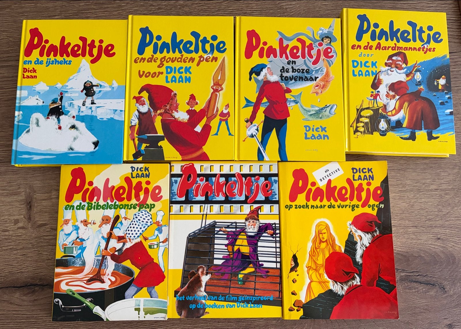 Pinkeltje Boeken Collectie - Dick Laan (7 delen), Boeken, Ophalen of Verzenden, Gelezen, Fictie algemeen