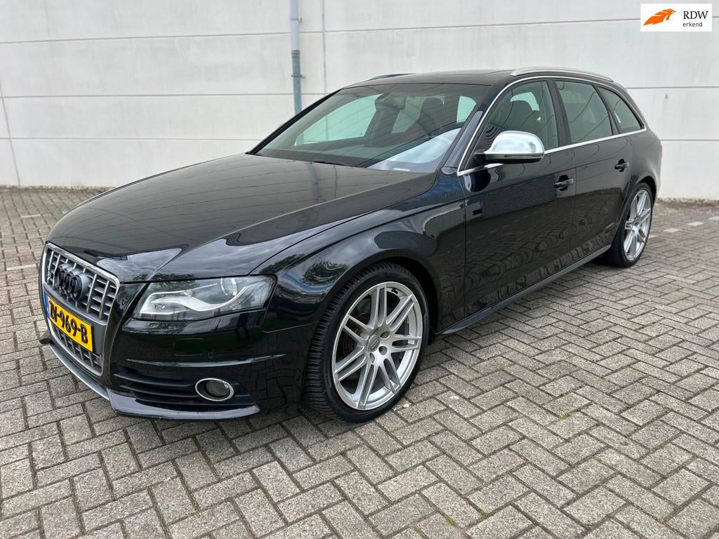 Audi 3.0TFSI S4 Quattro Automaat 2009 Navi Pano Rood Leer Me, Auto's, Automaat, 1970 kg, Gebruikt, 1858 kg