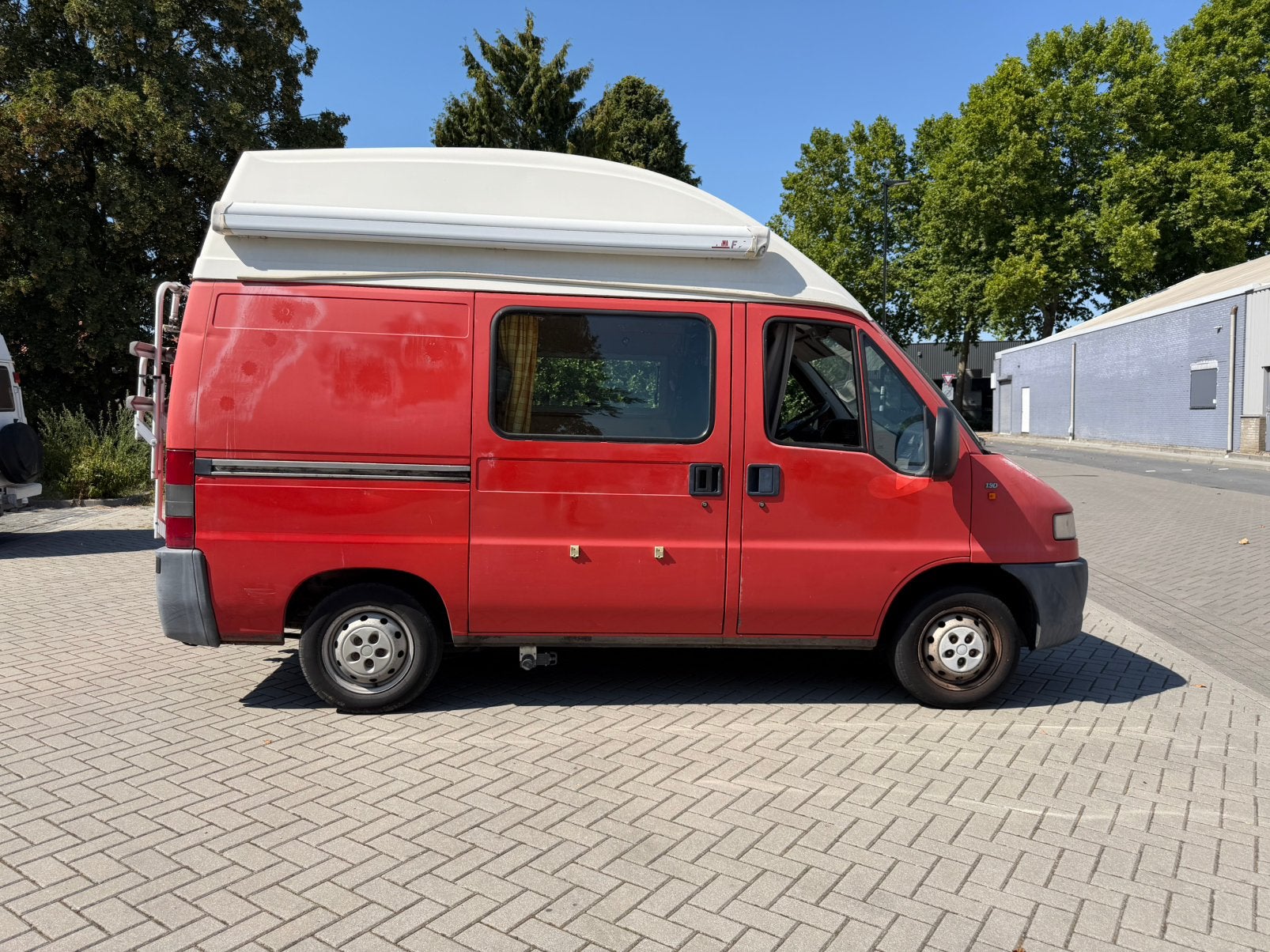 Te koop Fiat ducato 1.9D camper volledig ingericht!, Chemisch toilet, Fiat, Tot en met 2, 7 tot 12 maanden geleden