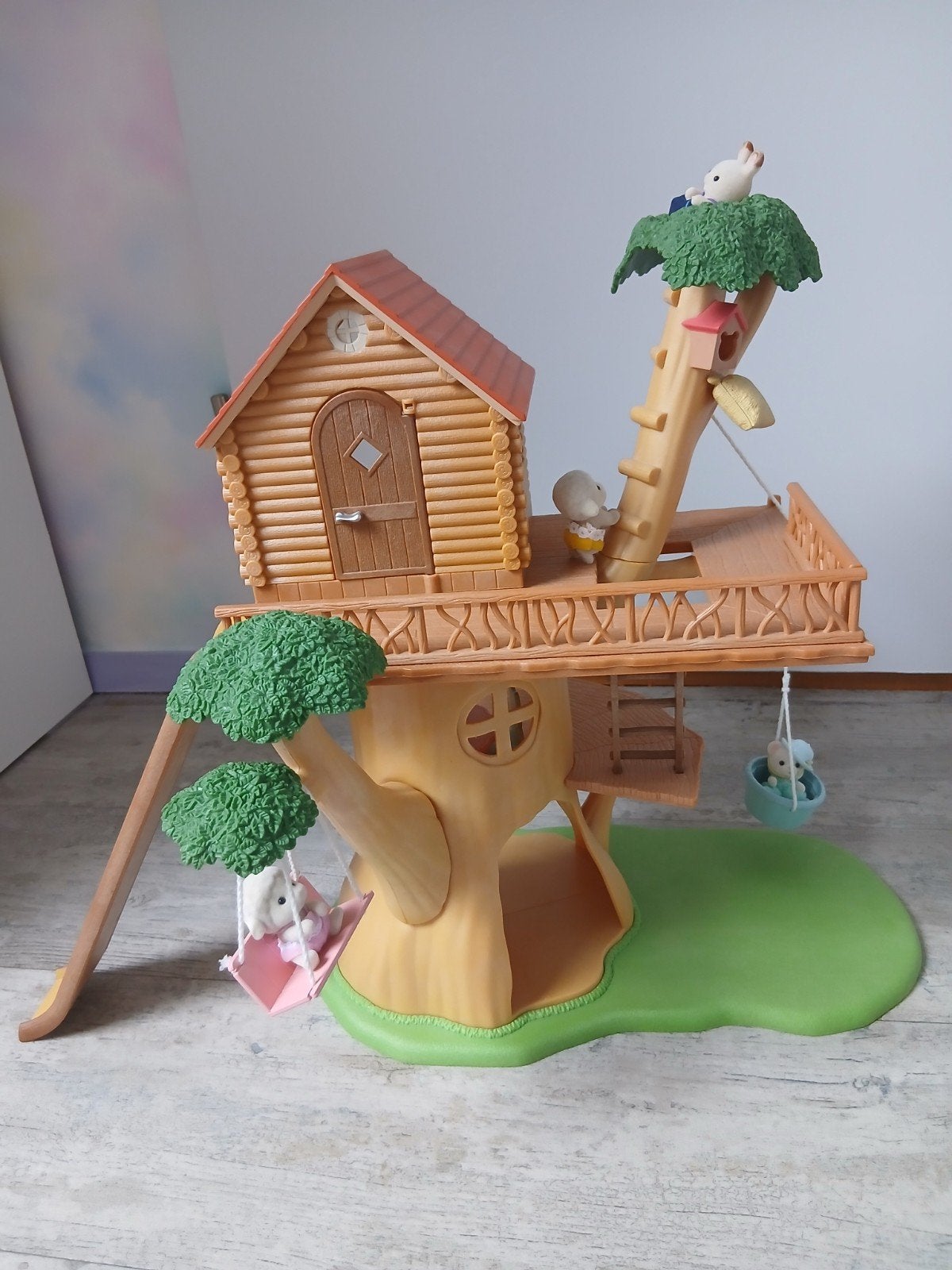Sylvanian Families Boomhut Speelset met Figuren, Kinderen en Baby's, Speelgoed | Overig, Ophalen of Verzenden, Zo goed als nieuw