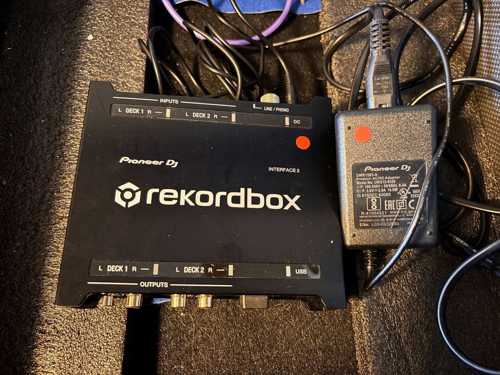 Pioneer Rekordbox Interface 2, Muziek en Instrumenten, Dj-sets en Draaitafels, Ophalen, Zo goed als nieuw, Pioneer