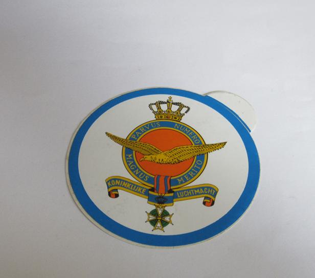 Koninklijke Luchtmacht sticker, Verzenden, Luchtmacht, Nederland, Overige typen