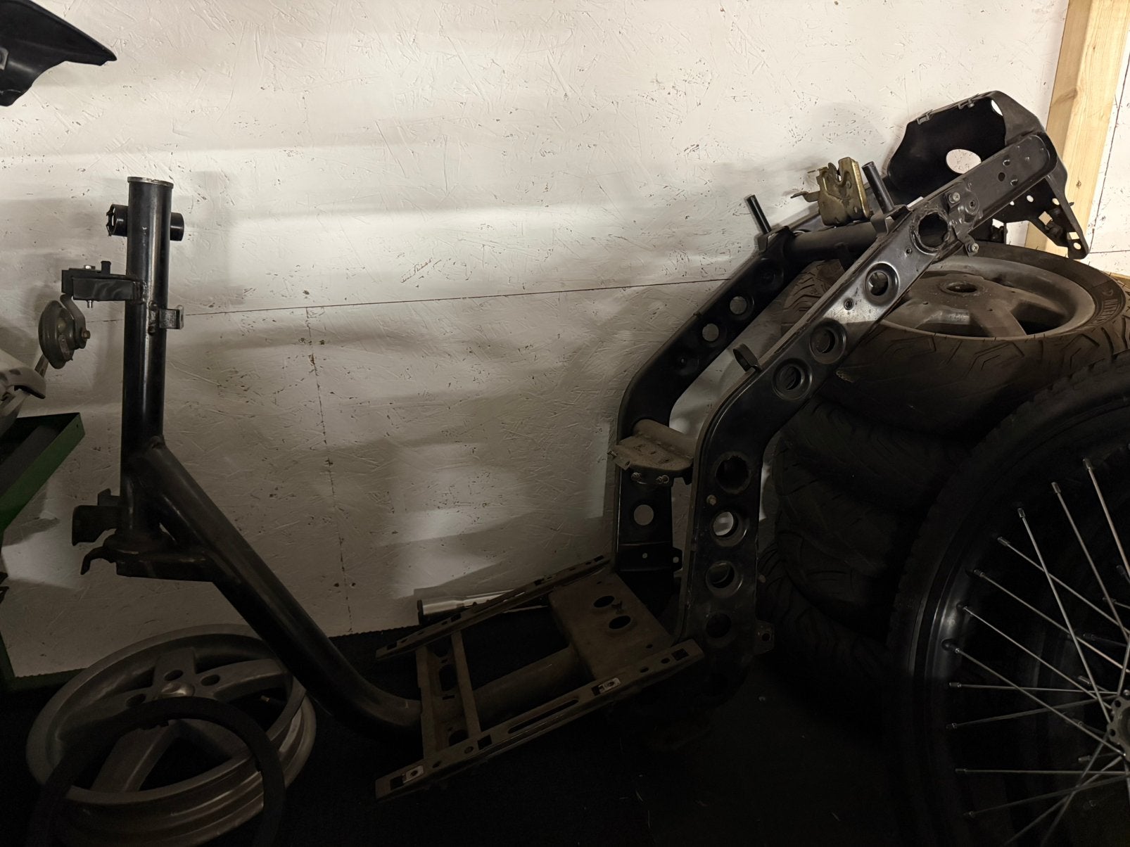 Piaggio Skipper frame nederlands kenteken. 125cc 172cc 180cc, Fietsen en Brommers, Ophalen, Overige modellen