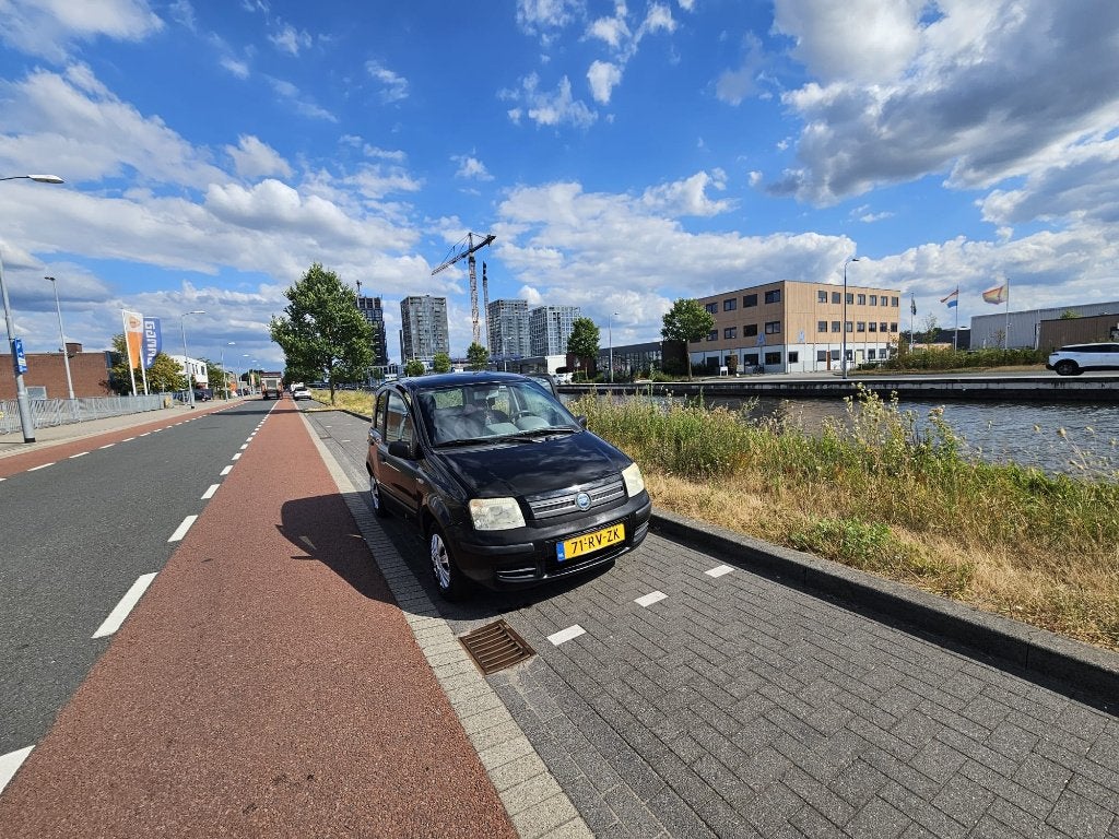 Fiat Panda 2005 APK TOT 26.03.2027, Voorwielaandrijving, Stof, Zwart, Origineel Nederlands