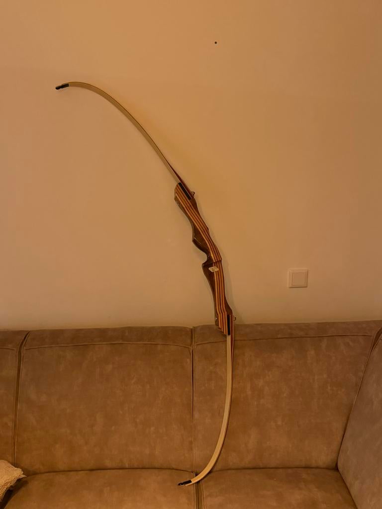 Houten Recurve Boog, Antiek en Kunst, Ophalen of Verzenden