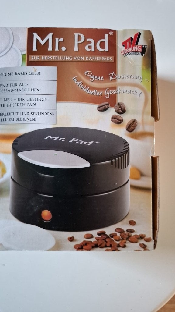 Mr. Pad om koffie Pad zelf te maken, Ophalen of Verzenden, Nieuw, Overige typen