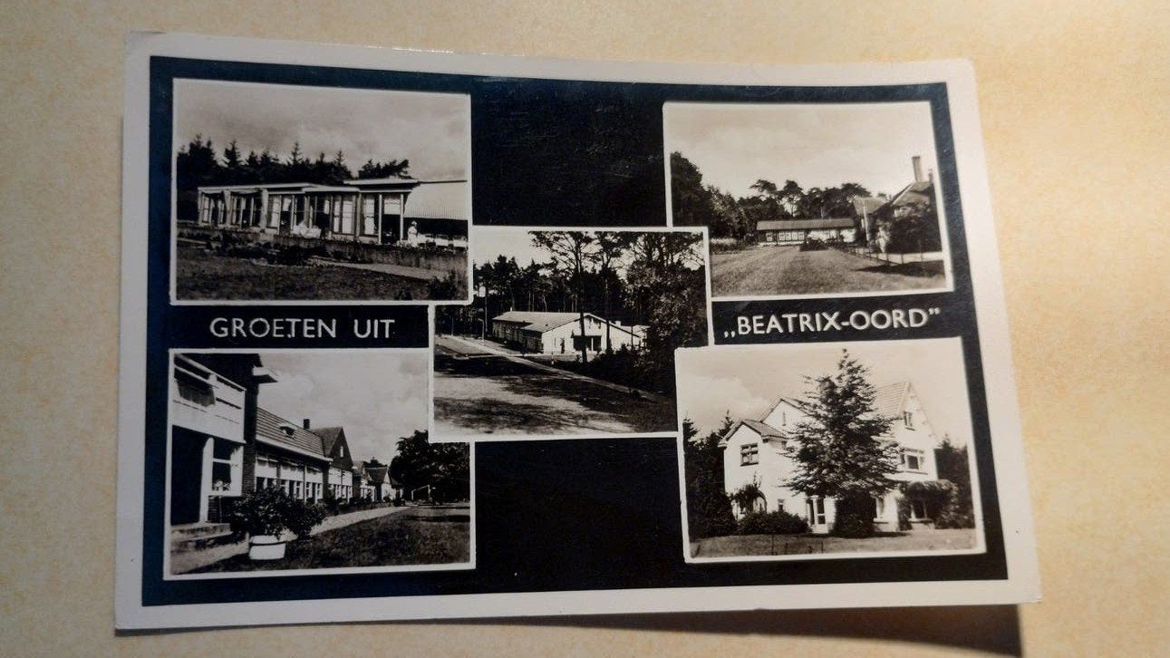 Ansichtkaart Sanatorium Beatrix-Oord Appelscha, Ophalen of Verzenden, 1940 tot 1960, Gelopen, Friesland