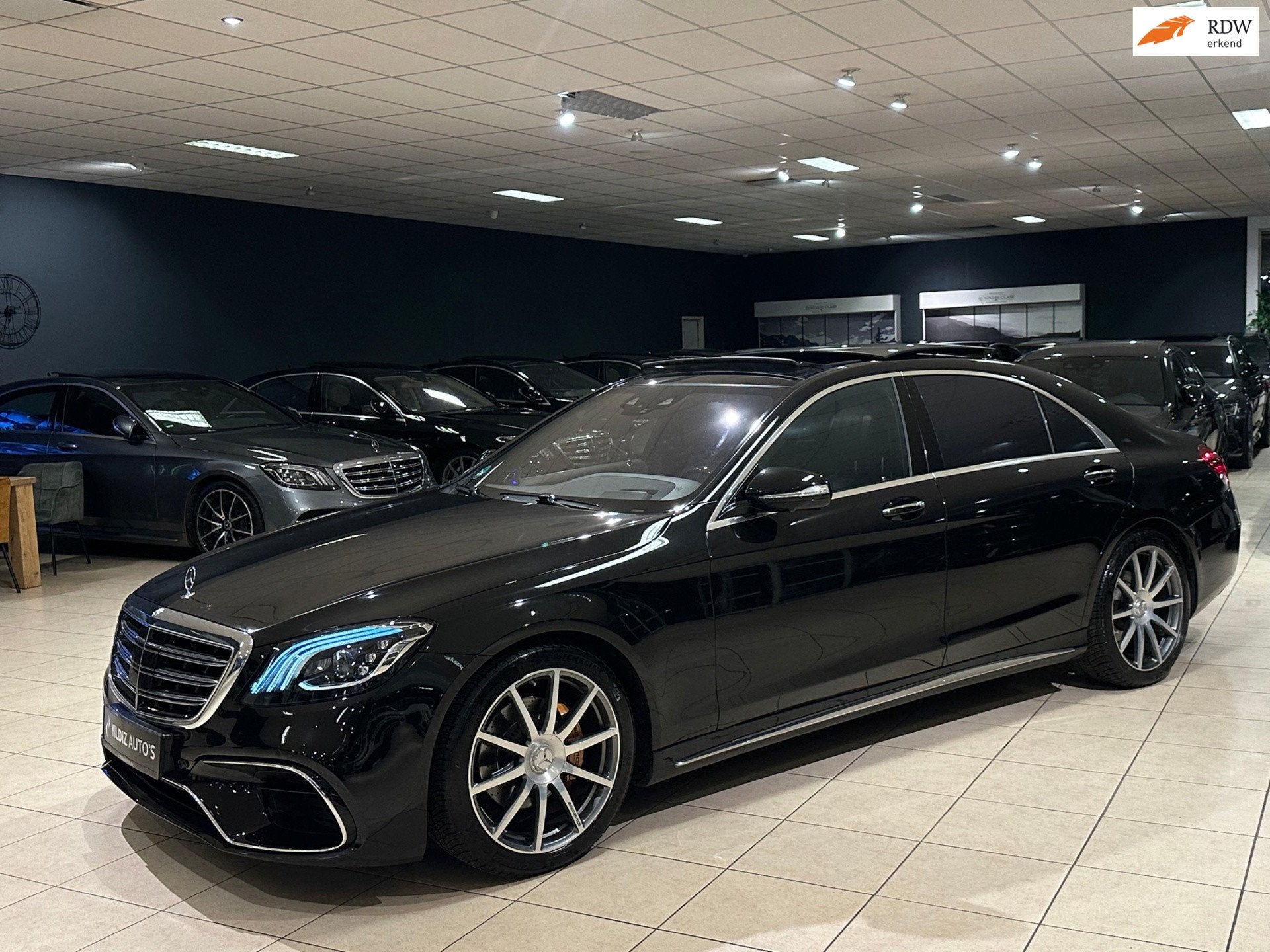 Mercedes-Benz S-klasse S350 d 4Matic Lang|Magic-Sky|3D-Burme, Auto's, Automaat, Gebruikt, 2925 cc, Met garantie (alle)