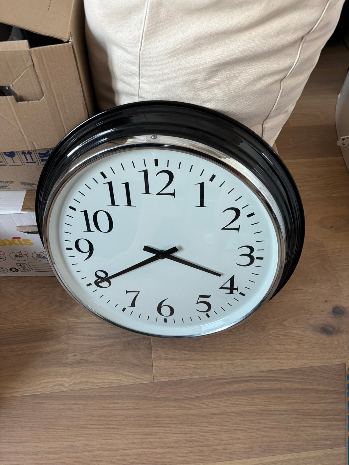 Bravur klok ikea, Ophalen, Gebruikt, Analoog, Wandklok