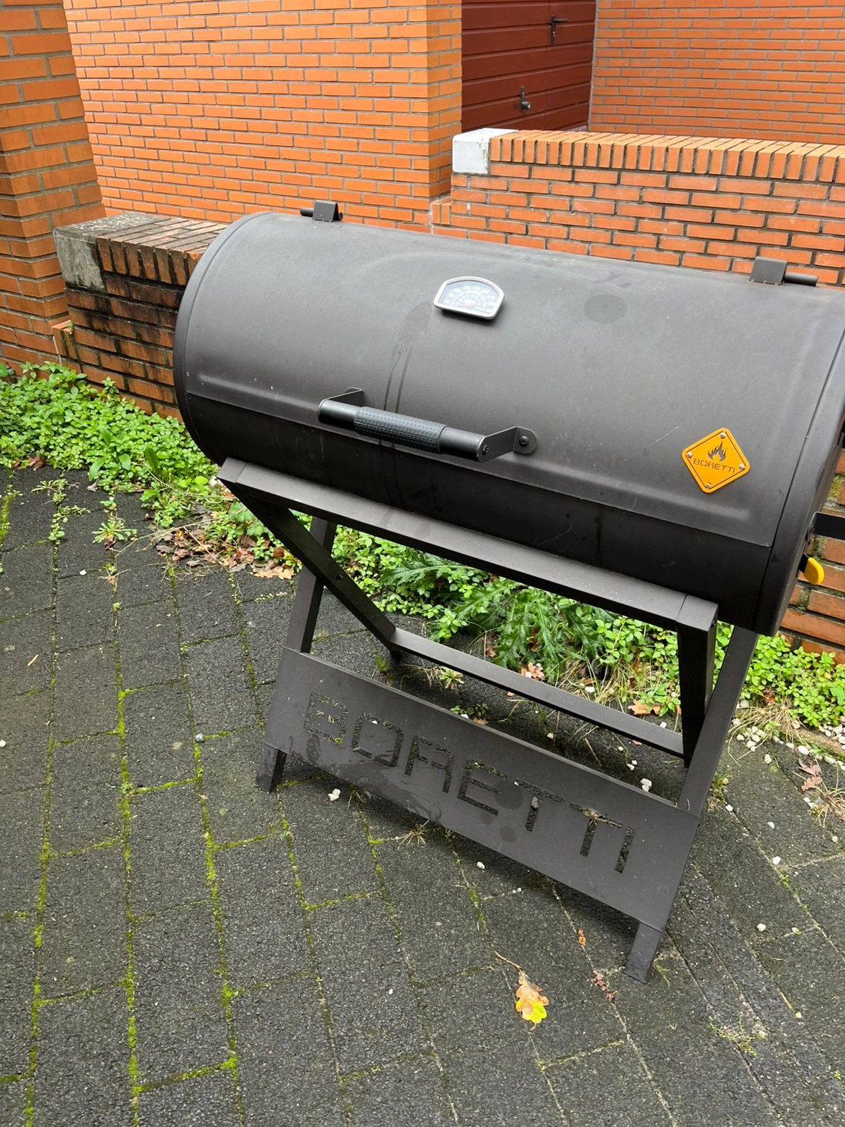 BBQ Boretti, Ophalen, Gebruikt