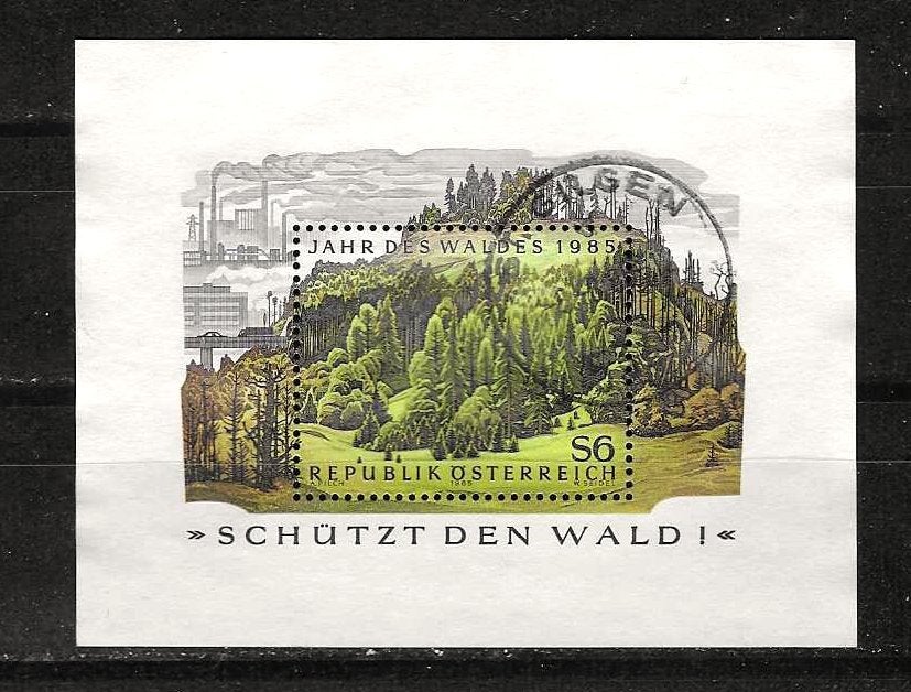 Oostenrijk 1819 blok 7, Ophalen of Verzenden, Gestempeld
