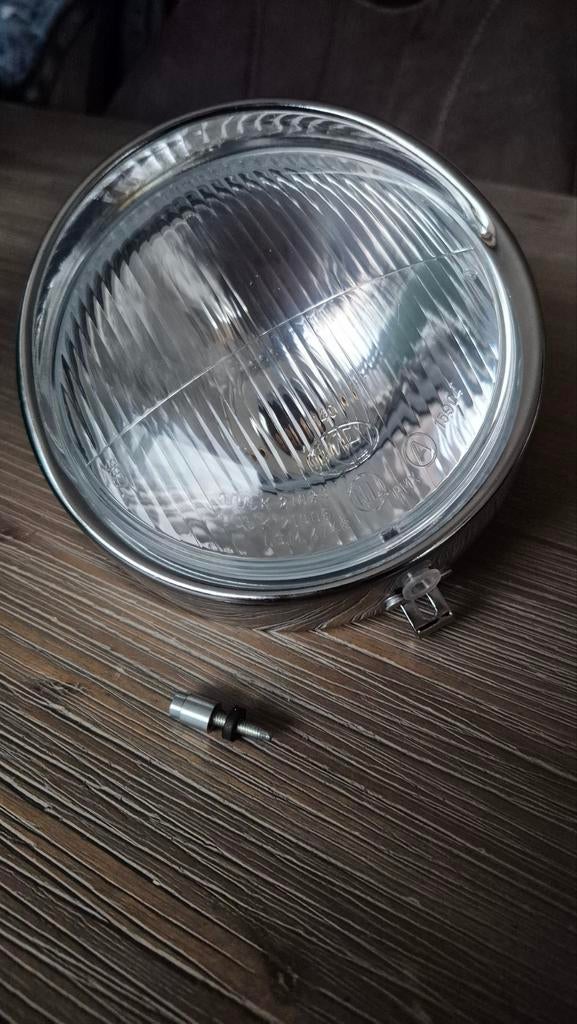 Koplamp Lichtrand Reflector Zundapp KS50 KS100 150mm imitati, Fietsen en Brommers, Brommeronderdelen | Zundapp, Ophalen, Nieuw