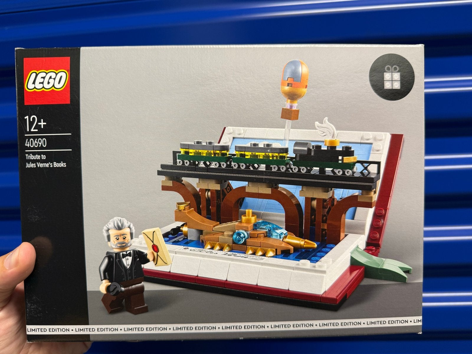 LEGO 40690 Eerbetoon aan Jules Verne's Boeken, Overige thema's, Lego, Nieuw, Ophalen of Verzenden