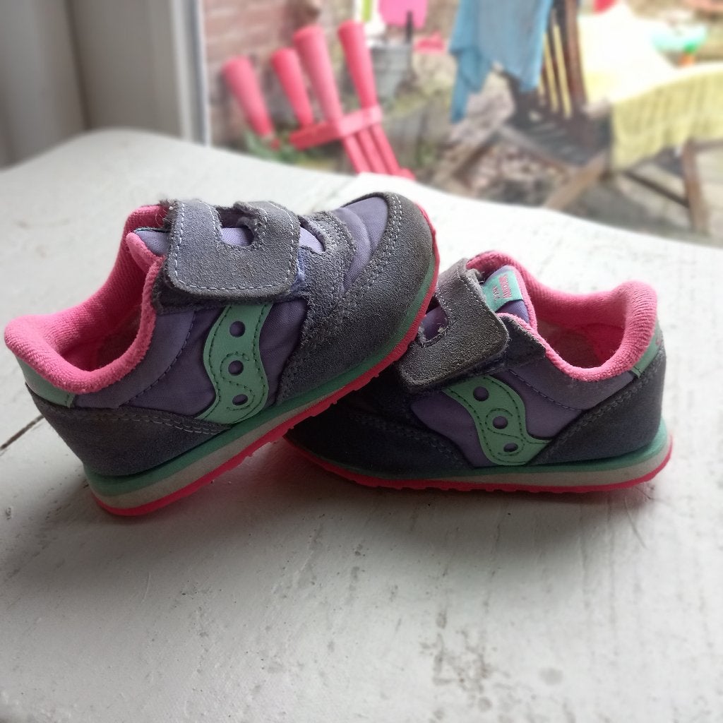 Saucony sneakers maat 22, Gebruikt, Meisje, Schoenen, Ophalen of Verzenden