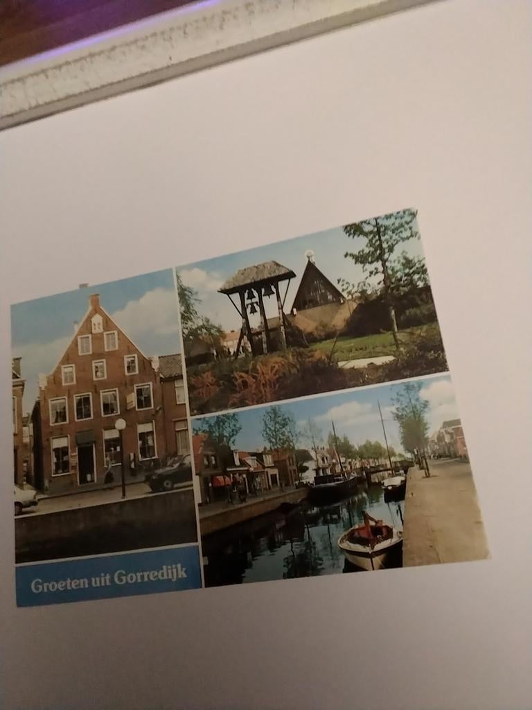 GROETEN. UIT GORREDIJK 1988, Verzamelen, Ansichtkaarten | Nederland, Ophalen of Verzenden, 1980 tot heden
