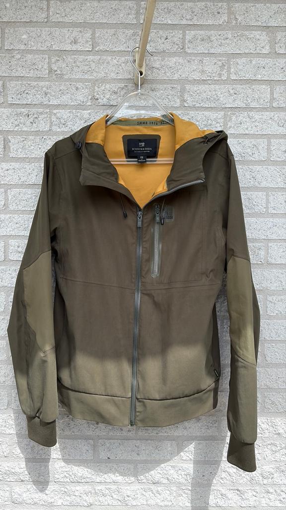 Scotch & Soda heren bomberjack softshell jas - Maat S, Kleding | Heren, Jassen | Zomer, Ophalen of Verzenden, Zo goed als nieuw