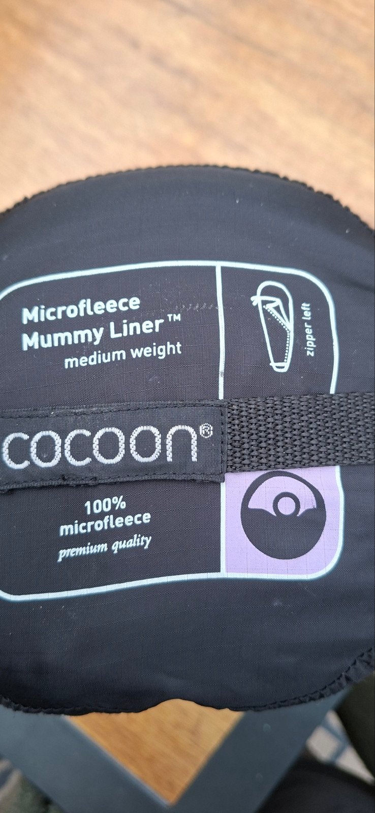 Cocoon mummyliner microfleece mediumweight zgan, Ophalen of Verzenden, Nieuw