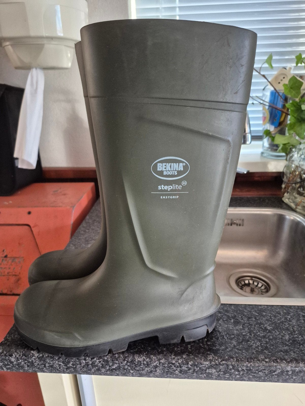 Bekina Steplite Easygrip laarzen maat 41. Nieuw, Overige kleuren, Ophalen of Verzenden, Regenlaarzen, Bekina