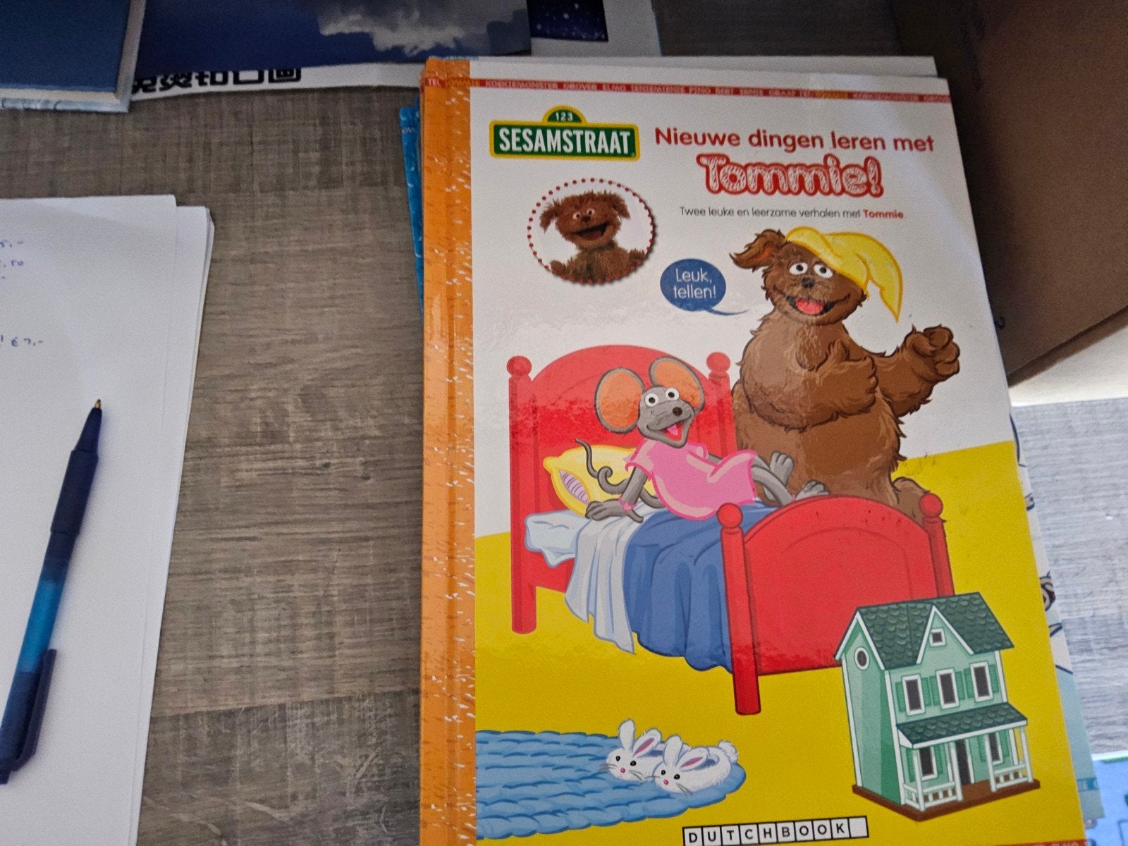 123 Sesamstraat, nieuwe dingen leren met Tommie!, Ophalen of Verzenden, Zo goed als nieuw