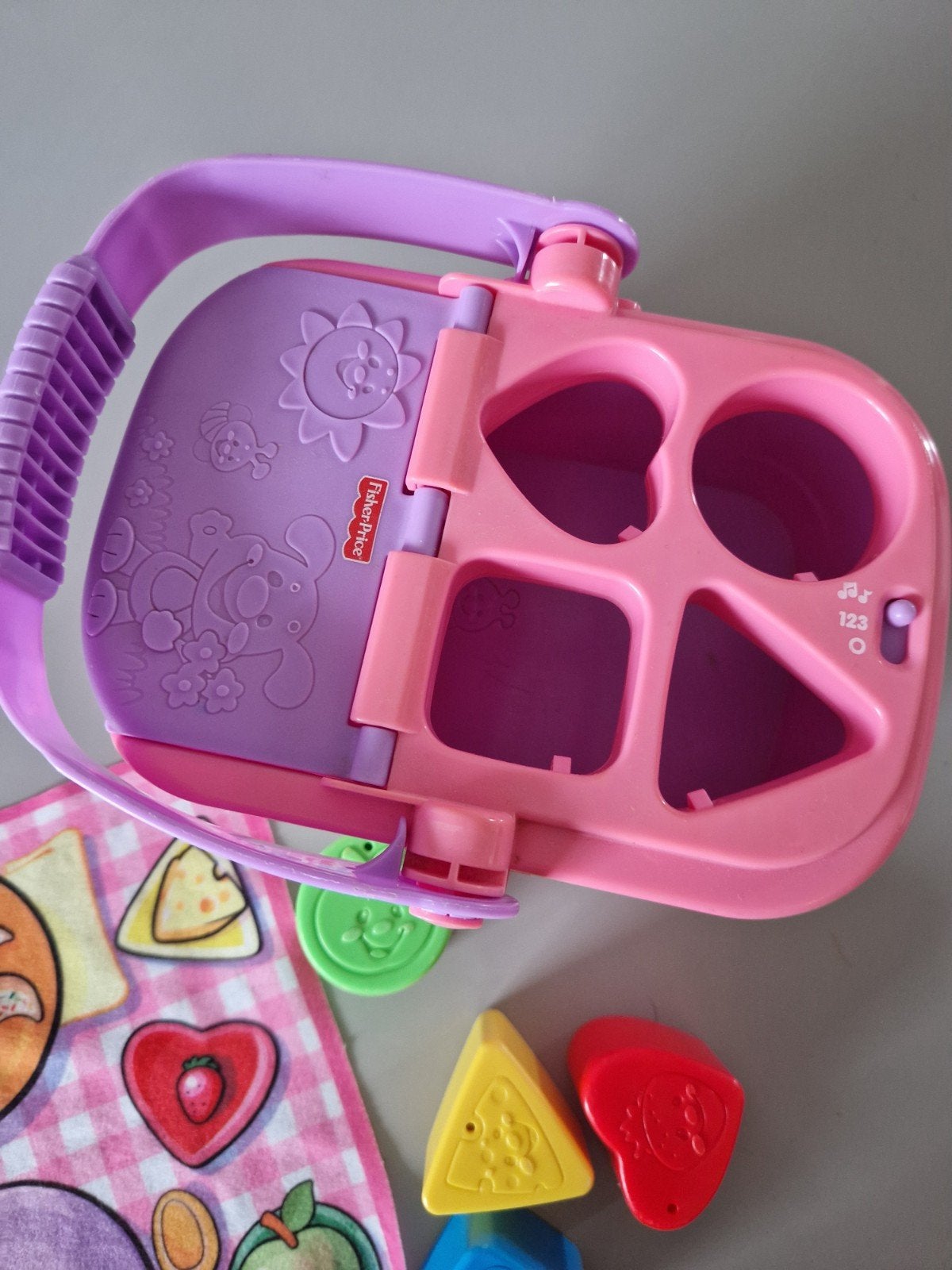Fisher-Price Picknick Korf - Compleet en Werkend, Ophalen, Speelset, Met geluid