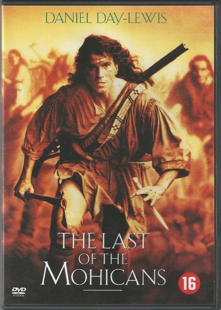DVD "The Last of the Mohicans" (1992) NL Uitgave, Gebruikt, Vanaf 16 jaar, Italiaans, Ophalen of Verzenden