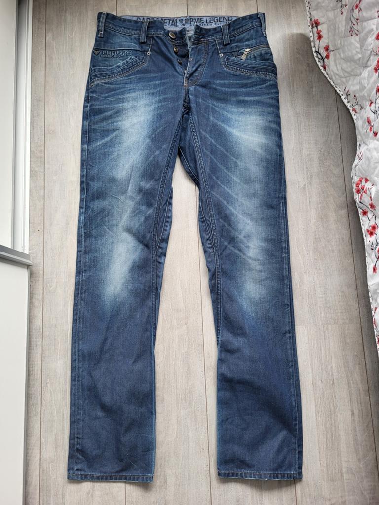 Spijkerbroek Pall Mall, 32/36, PME legend, Blauw, Pall Mall PME Legend, W32 (confectie 46) of kleiner, Ophalen of Verzenden
