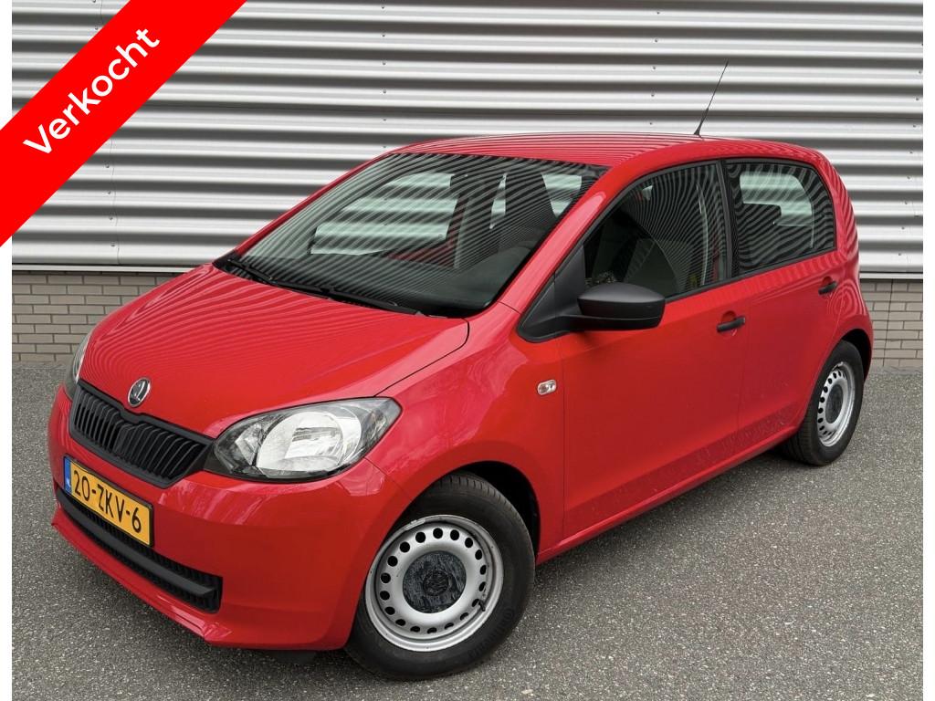 Skoda Citigo 1.0 Grt. Arctic AIRCO | Lange APK | NAP, Auto's, Skoda, Euro 5, 840 kg, Origineel Nederlands, Handgeschakeld
