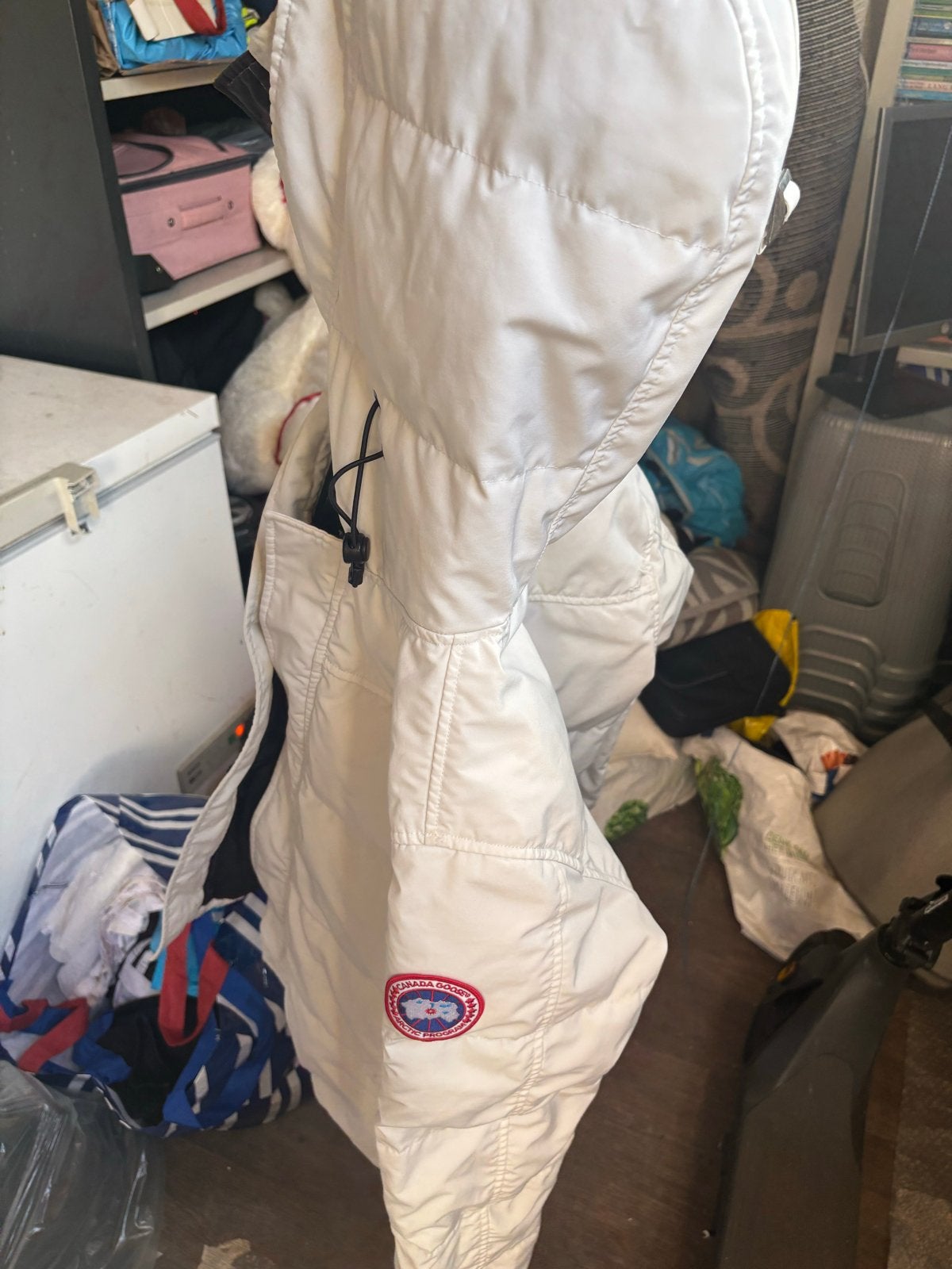 Originele Canada Goose jas wit, Kleding | Dames, Jassen | Winter, Ophalen, Gedragen, Wit