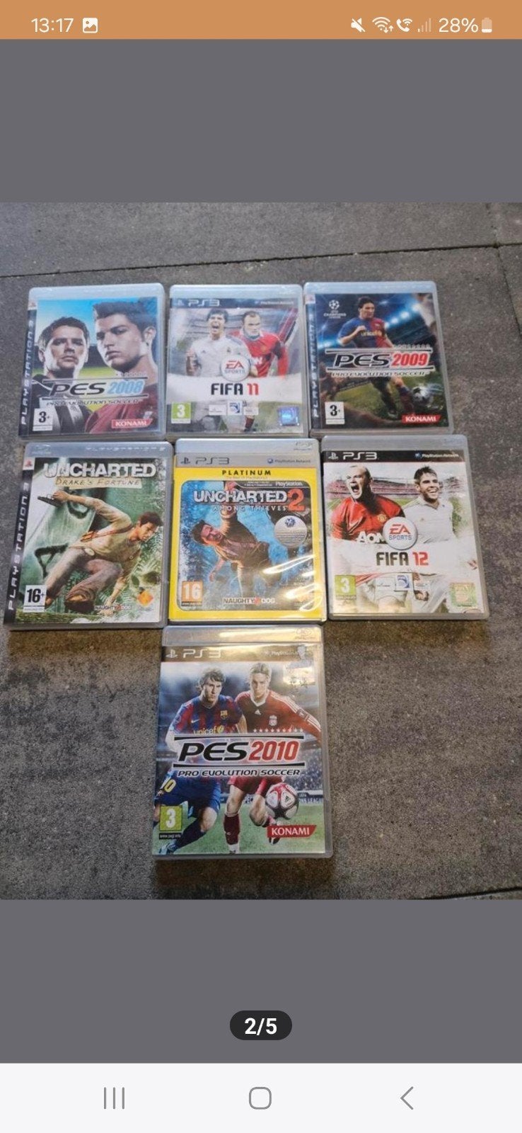 Nintendo playstation 3 games, Ophalen of Verzenden, Gebruikt, Sport