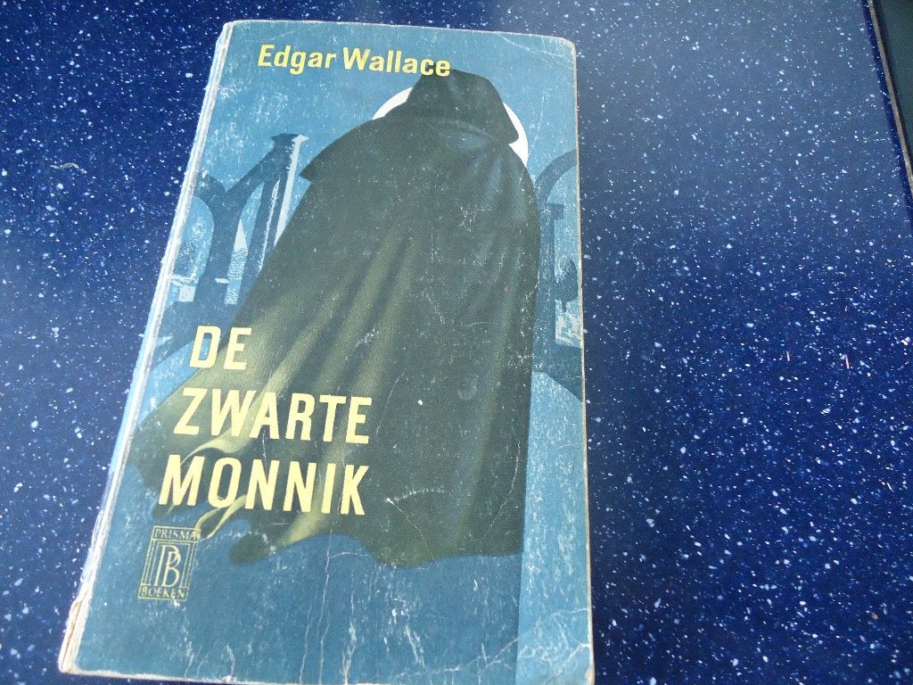 de zwarte monnik ,, detective door edgar wallace, Ophalen of Verzenden, Gelezen, Edgar wallace