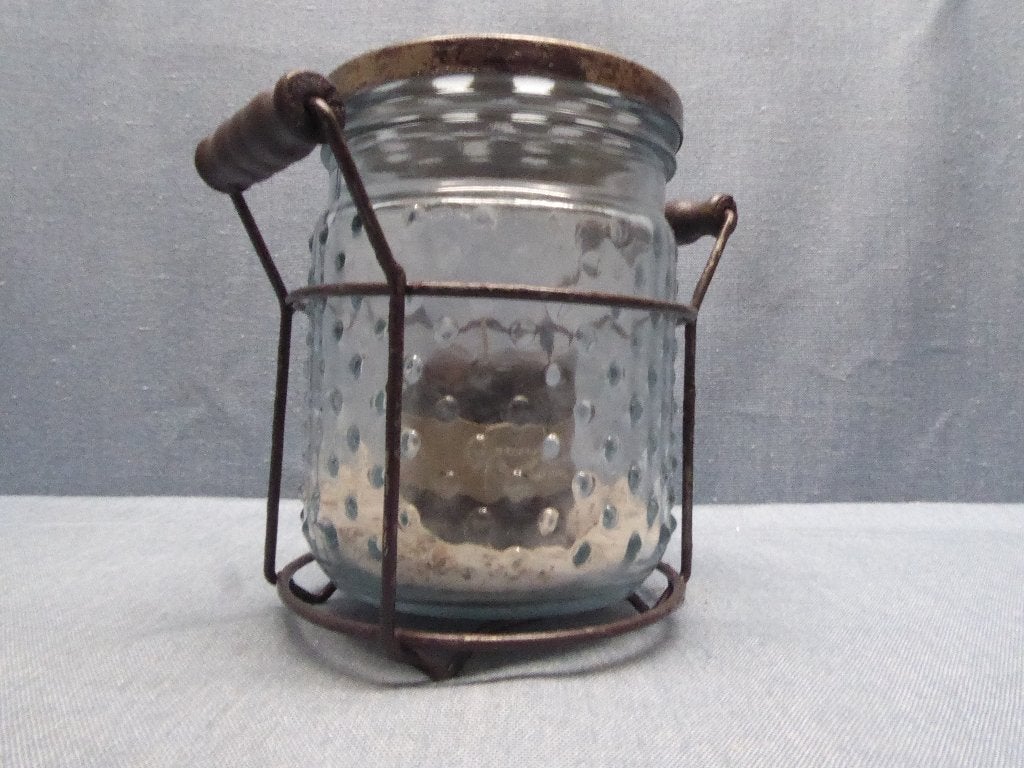 Decoratieve warmhoud set | hoogte 14,5 cm - diameter 10 cm, Nieuw, Ophalen of Verzenden, Glas, Overige typen