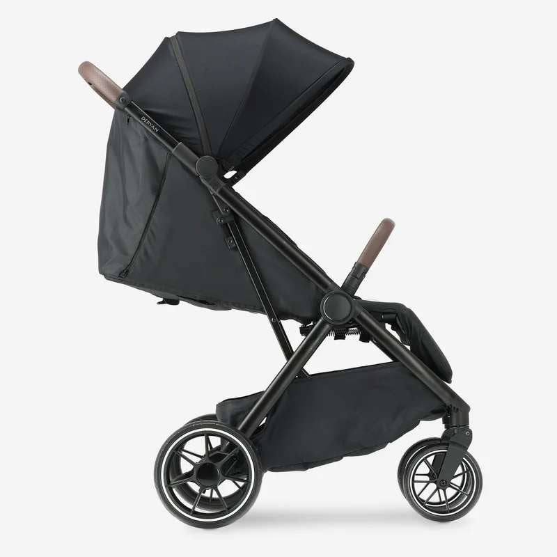 Deryan Rolo XL Buggy - Lichtgewicht  Inklapbaar - Zwart, Kinderen en Baby's, Buggy's, Ophalen of Verzenden, Nieuw, Overige merken