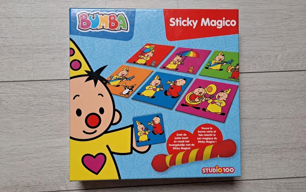 Bumba kaartspel Sticky Magico, Ophalen of Verzenden, Zo goed als nieuw, Ontdekken