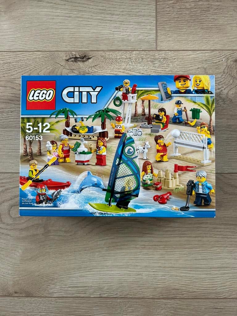 Lego 60153 - Lego City Strand Personen set - *NIEUW*, Lego, City, Nieuw, Ophalen of Verzenden