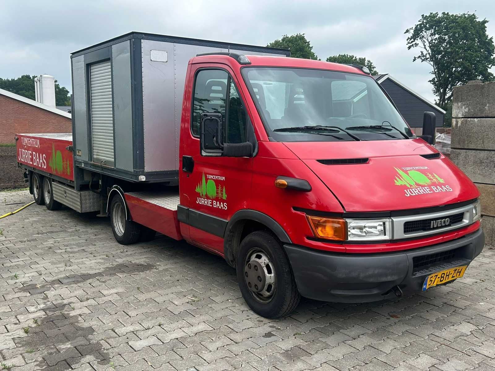 2003 Iveco Daily 35C13 300 Oprijbus Bedrijfswagen met kiep o, Achterwielaandrijving, Gebruikt, Iveco, Origineel Nederlands