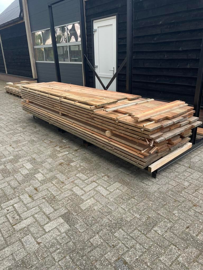 Pakket douglas planken, Ophalen, Minder dan 25 mm, Zo goed als nieuw, Plank
