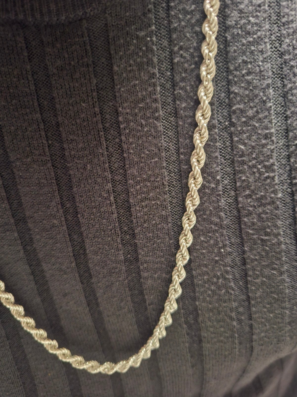 Rope Chain, Ophalen of Verzenden, Nieuw, Zilver, Zilver