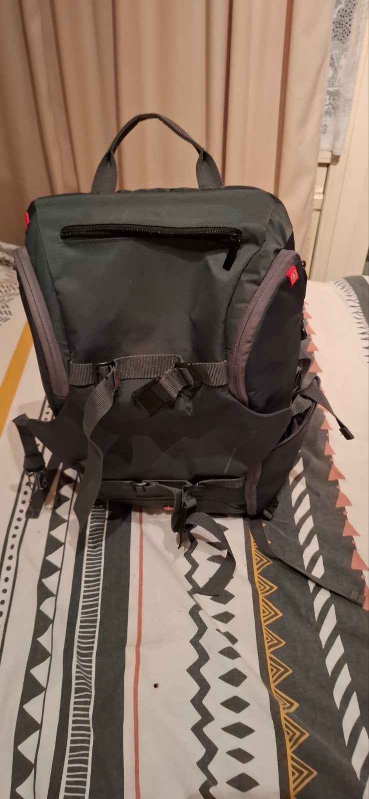 Manfrotto Fototas / Cameratas - Rugtas, Audio, Tv en Foto, Fotografie | Fototassen, Gebruikt, Manfrotto, Rugtas, Gevoerd