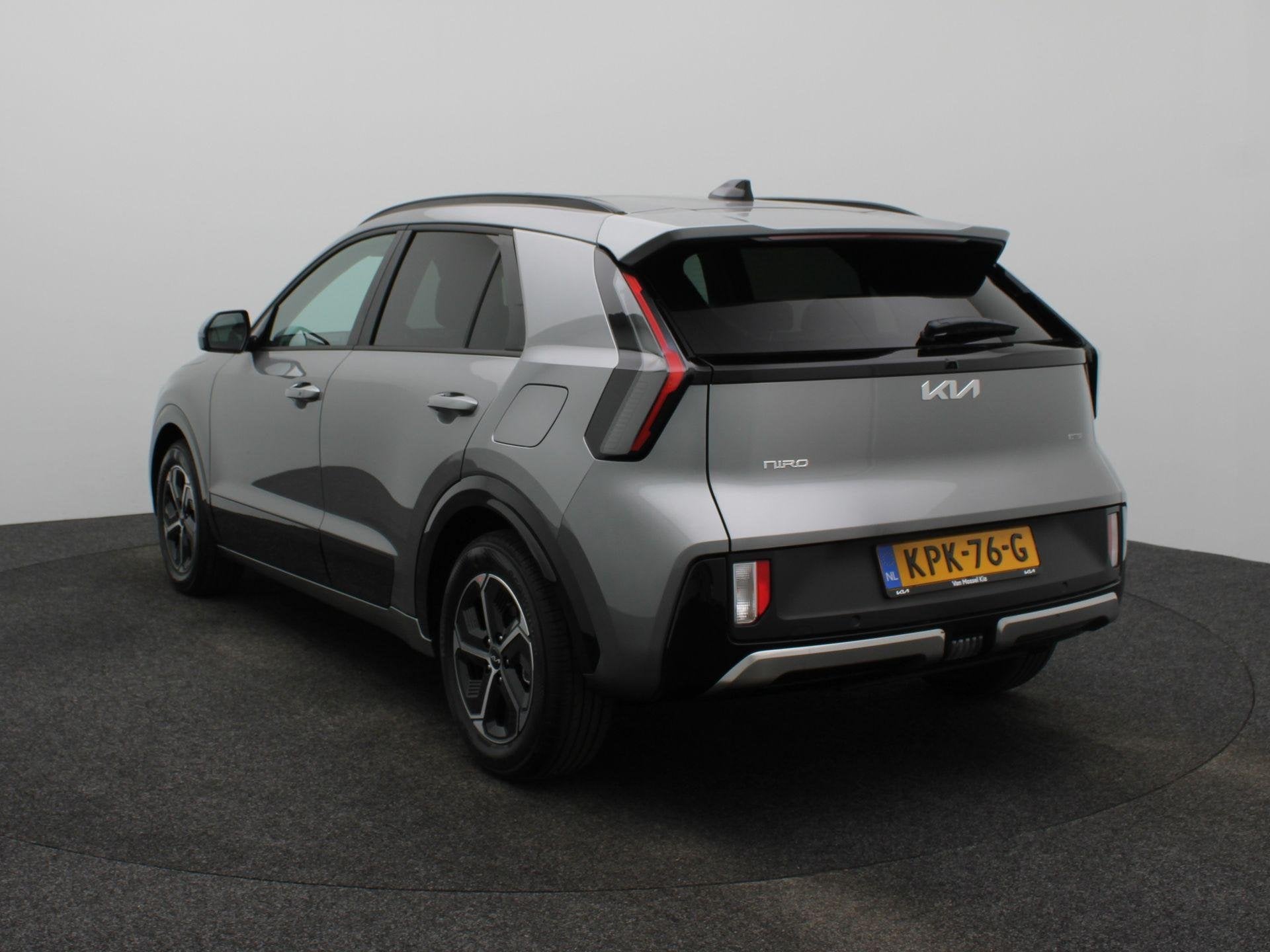 Kia Niro 1.6 GDi Hybrid DynamicPlusLine | Nieuw Model | Demo, Auto's, Kia, 137 pk, Euro 6, Leder en Stof, Origineel Nederlands