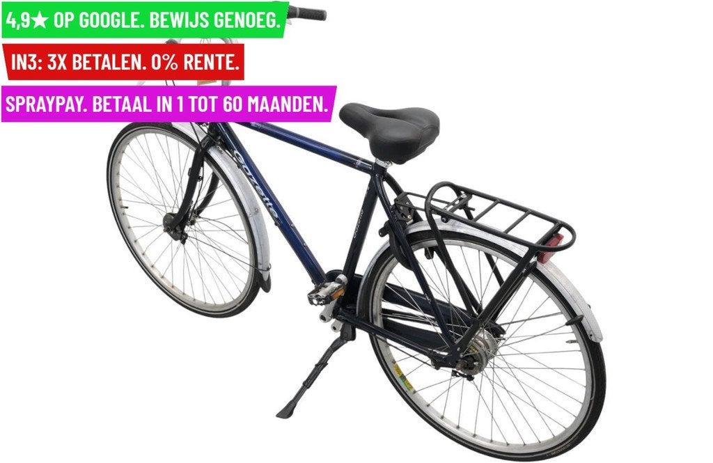 Herenfiets Gazelle 28"/54cm/7ver - Garantie/Levering, Fietsen en Brommers, Fietsen | Heren | Herenfietsen, 9713 Bv Groningen, Gebruikt