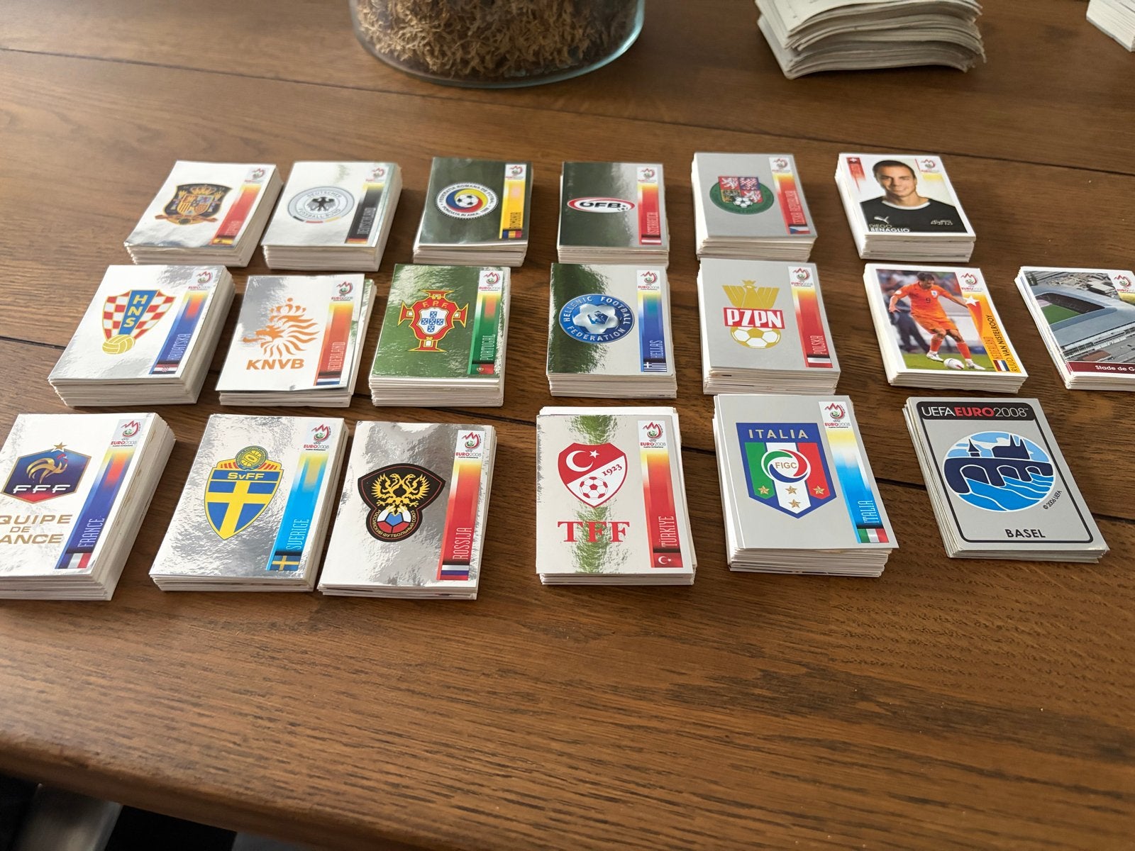 Panini Euro 2008 stickers ruilen en verkoop, Ophalen of Verzenden, Zo goed als nieuw, Sport