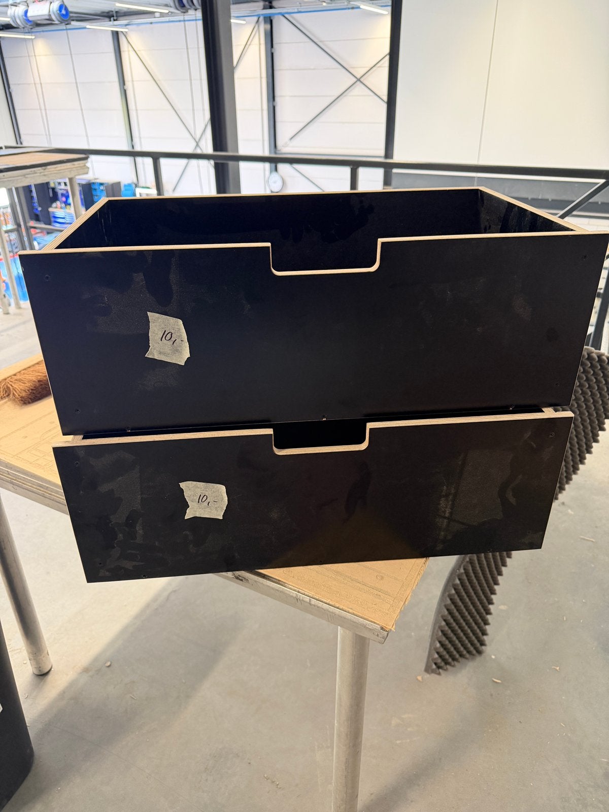 Nr14,15. Houten lade voor flightcase, Ophalen, Zo goed als nieuw