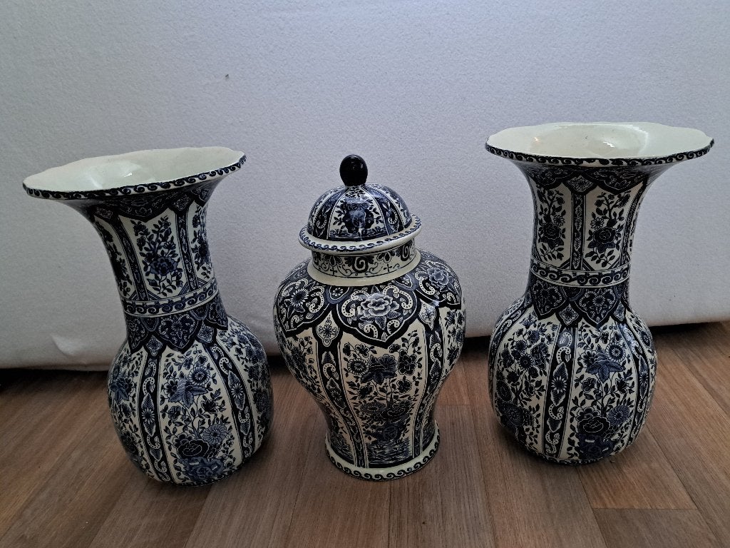 Delftsblauw  kaststel, Ophalen