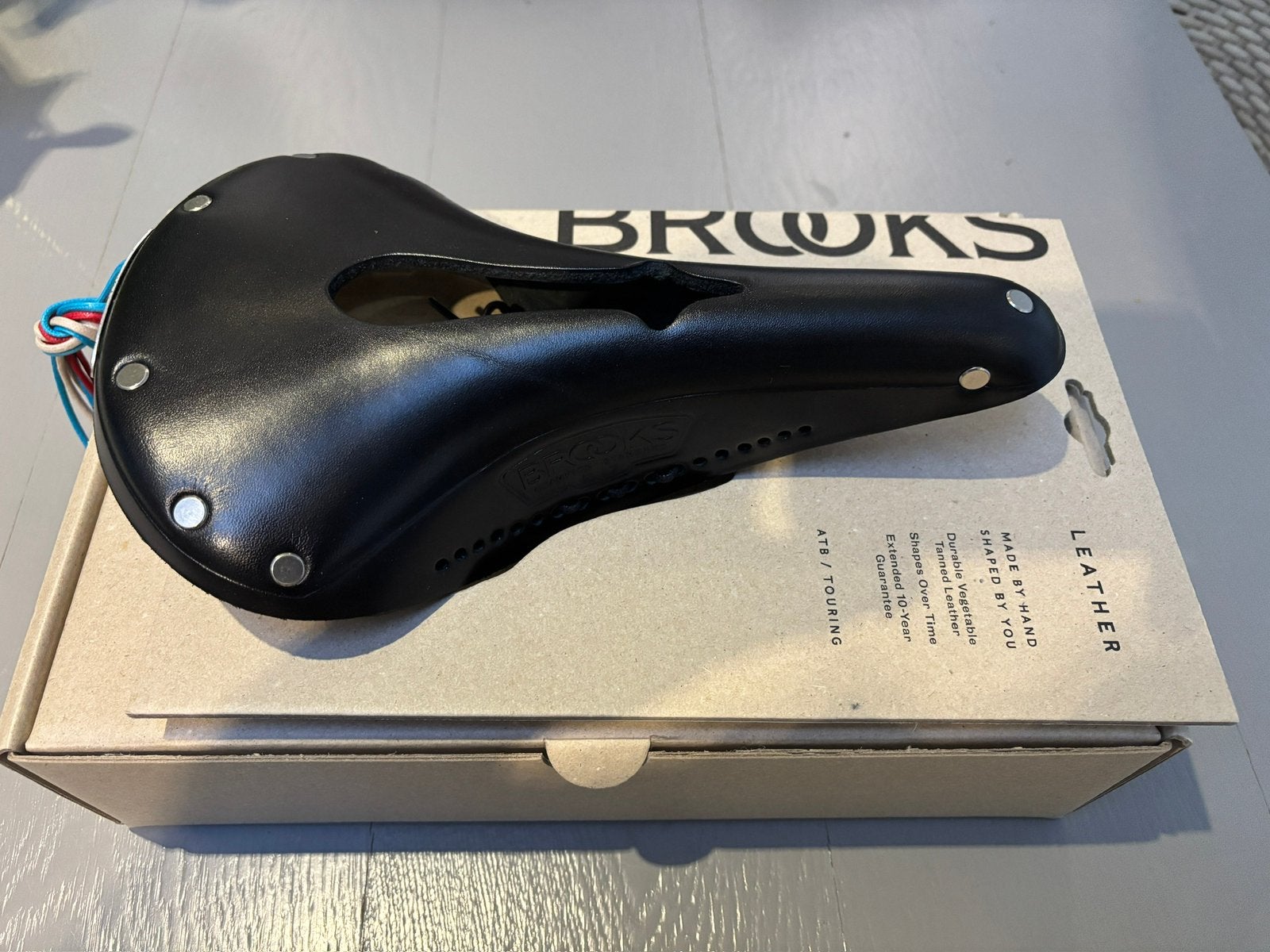 Brooks B17 leren fietszadel, Leer, Mountainbike, Nieuw, Ophalen of Verzenden